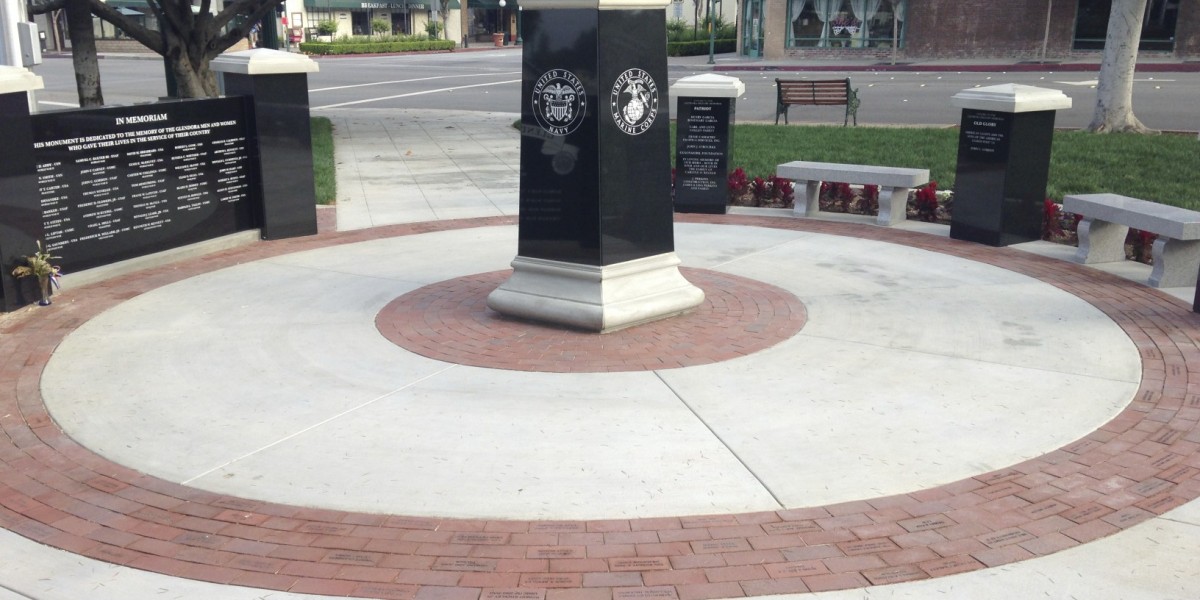 war memorial project in Glendale, CA