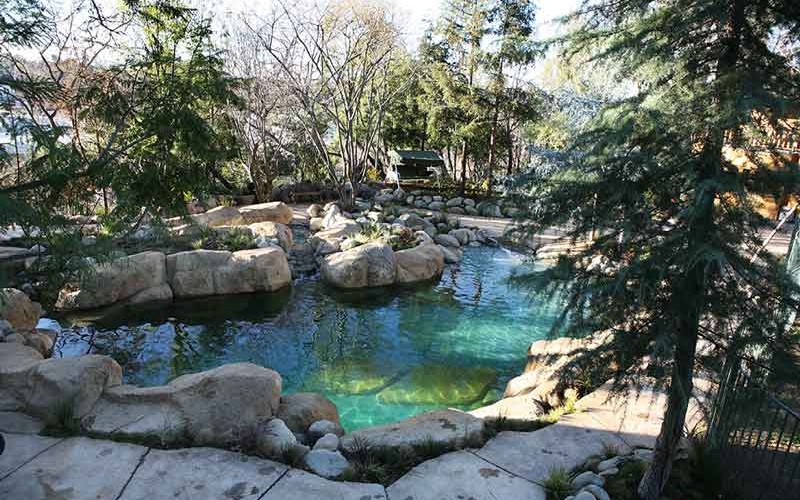 backyard pool project SRM Concrete